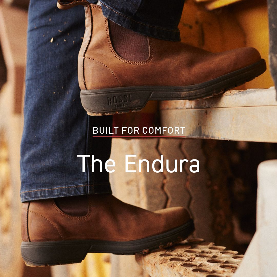 Built for Comfort | The Endura 

Constructed using full grain oil hide le...

Shop the Endura Collection via the link in bio.

#RossiBoots