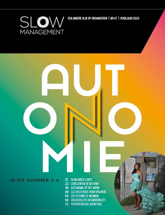 Magazine Slow Management Autonomie