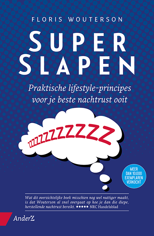 Floris Wouterson is bestsellerauteur. Zijn boek Superslapen is een groot succes. Het omslag is bekroond met vijf sterren in het NRC
