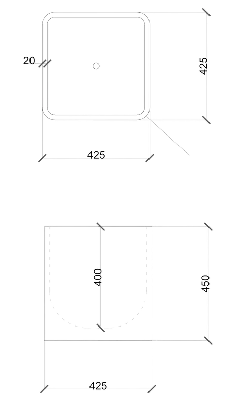 Falken Free Standing Basin