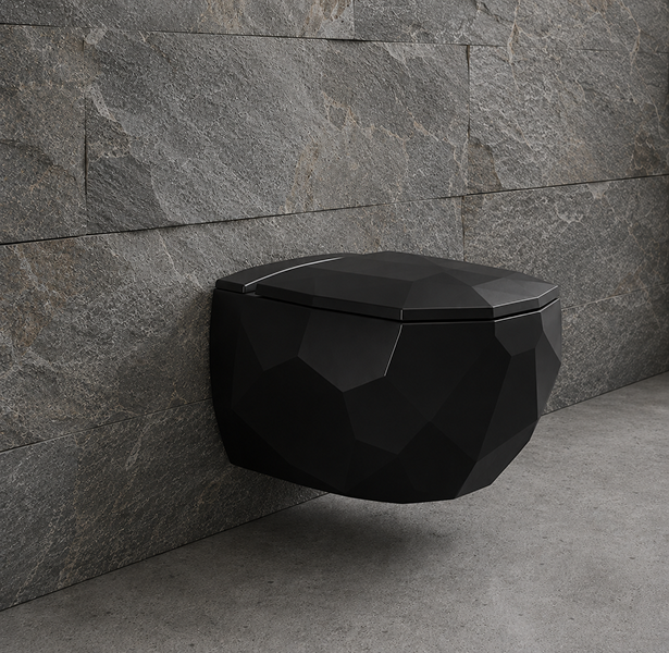 Lattice Water Closet Black