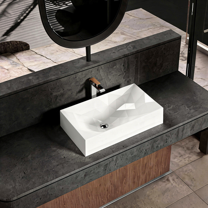 Kristall Basin White