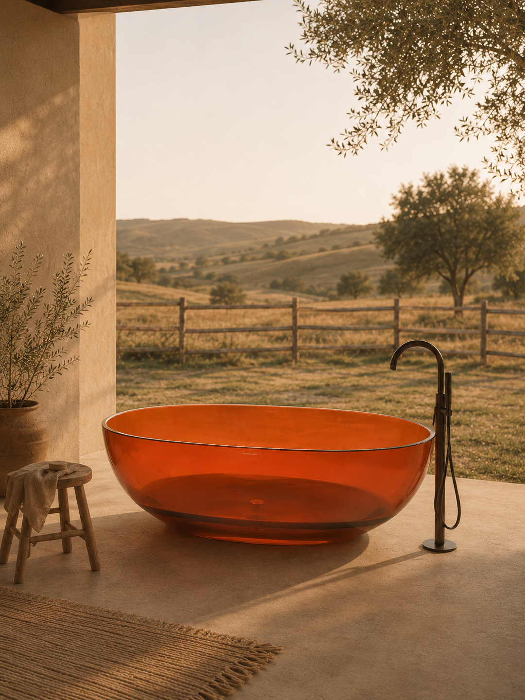 Ombre Bathtub
