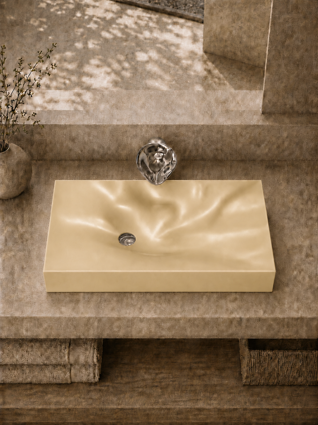 Dune Basin Pale gold