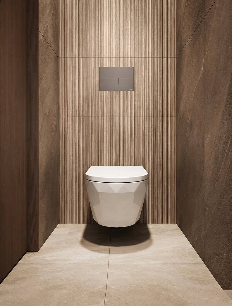 Opale Water Closet White