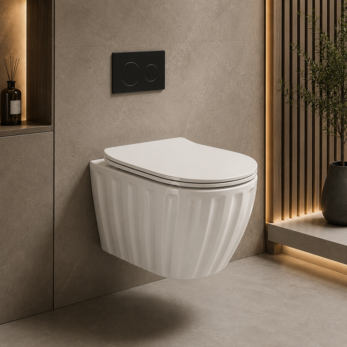 SK Shell Water Closet White