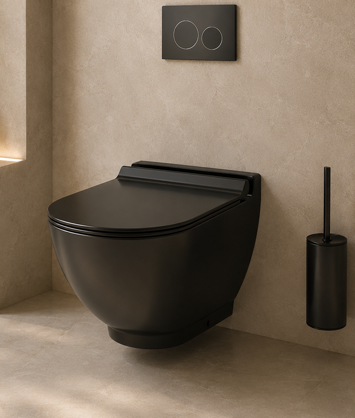 Seerose Water Closet Black