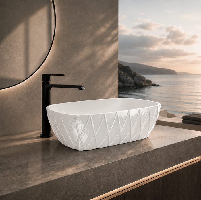 Spark Basin White