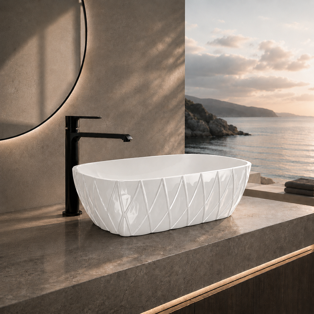 Spark Basin White