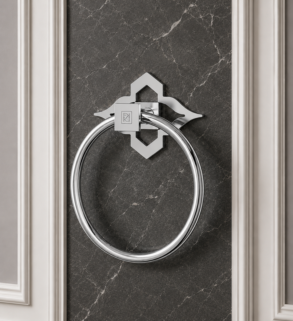 FK Towel Ring Chrome