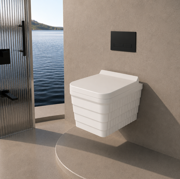 Shin Water Closet Matte White