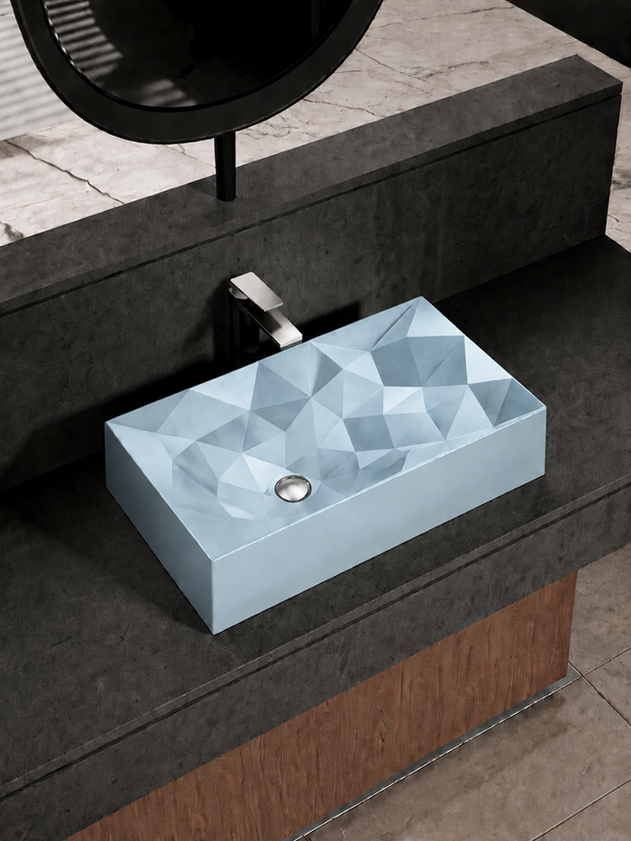 Kristall Basin Ice Blue