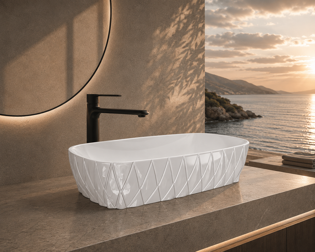 Spark Basin White