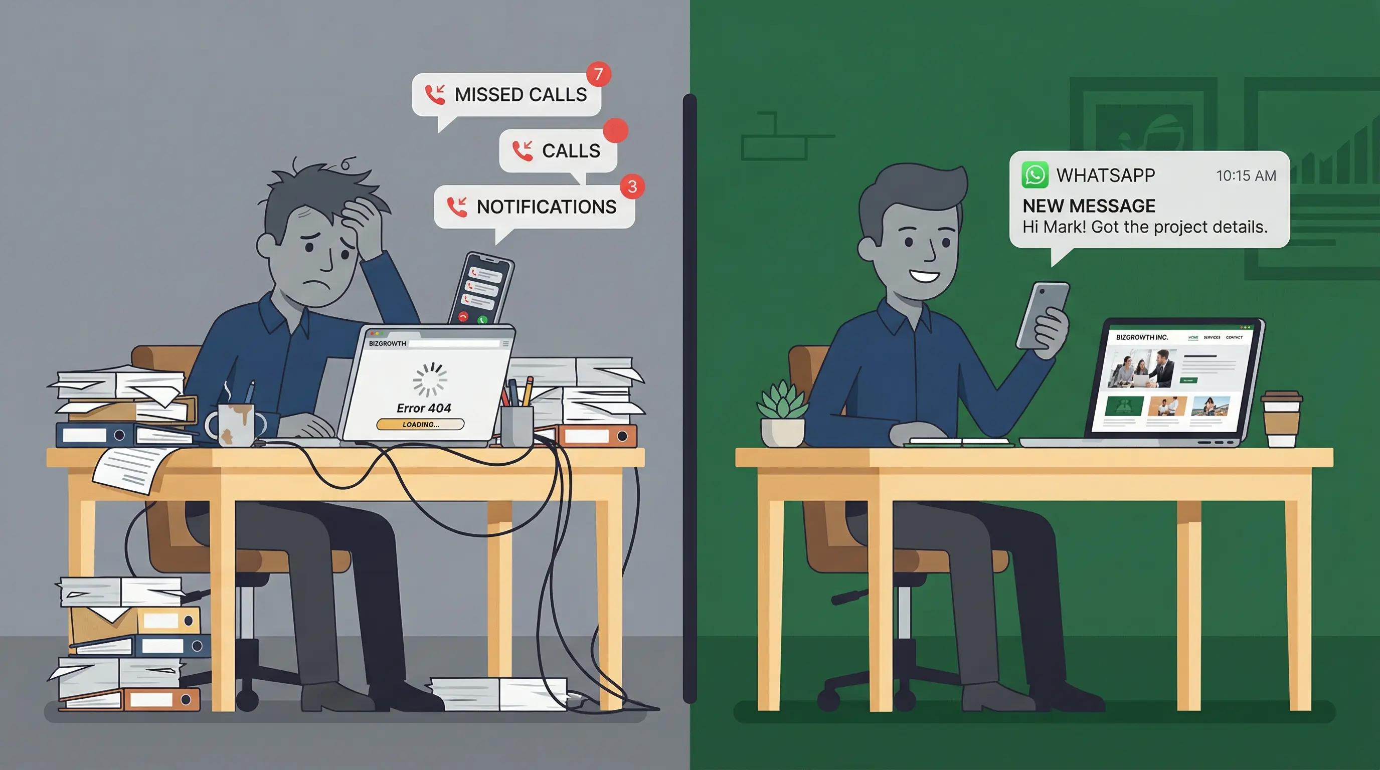 Dubai small business owner with a properly built affordable website