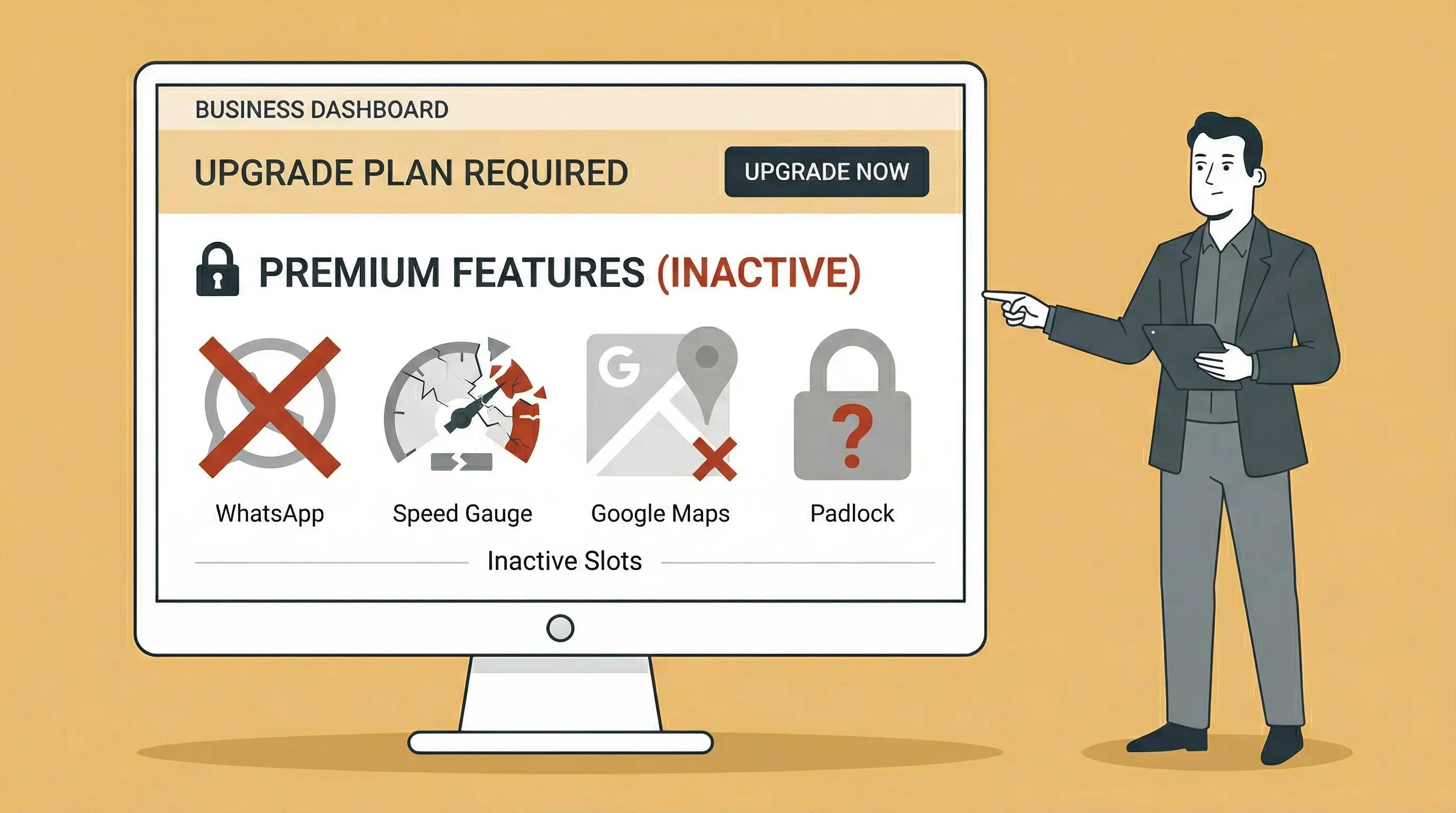 Cheap website design in Dubai missing essential features