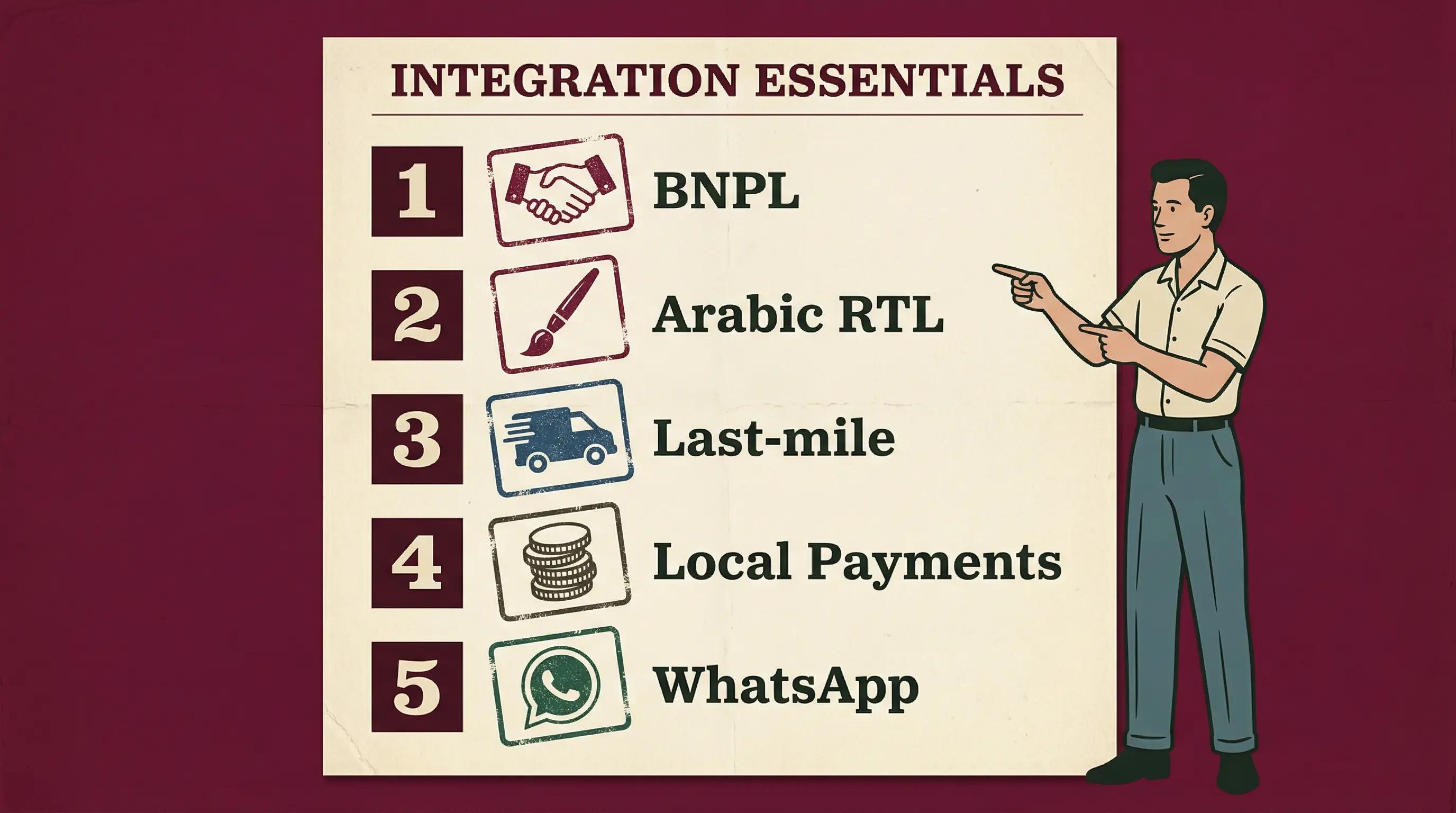 Five essential local integrations for Dubai ecommerce