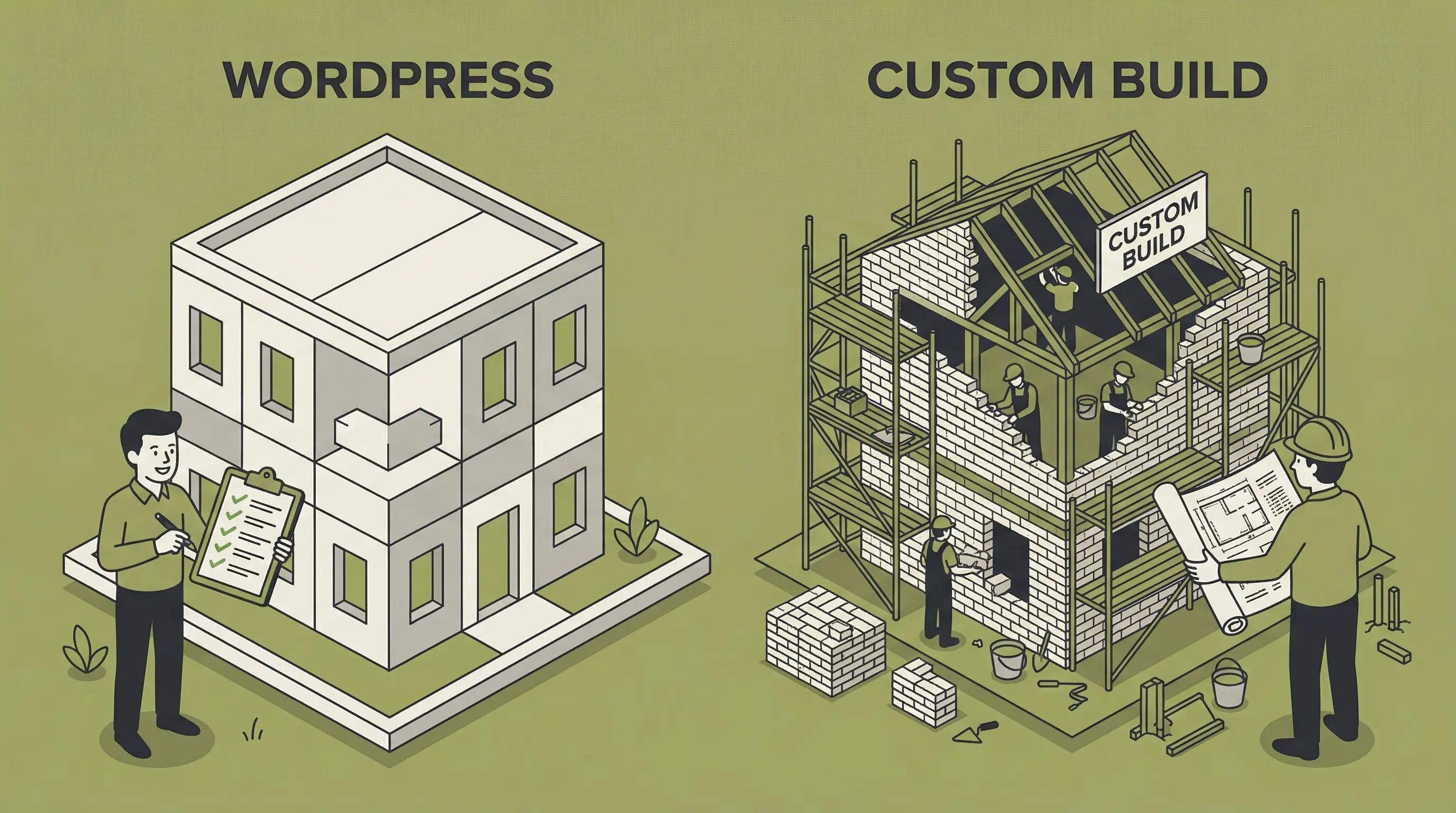 WordPress vs Custom