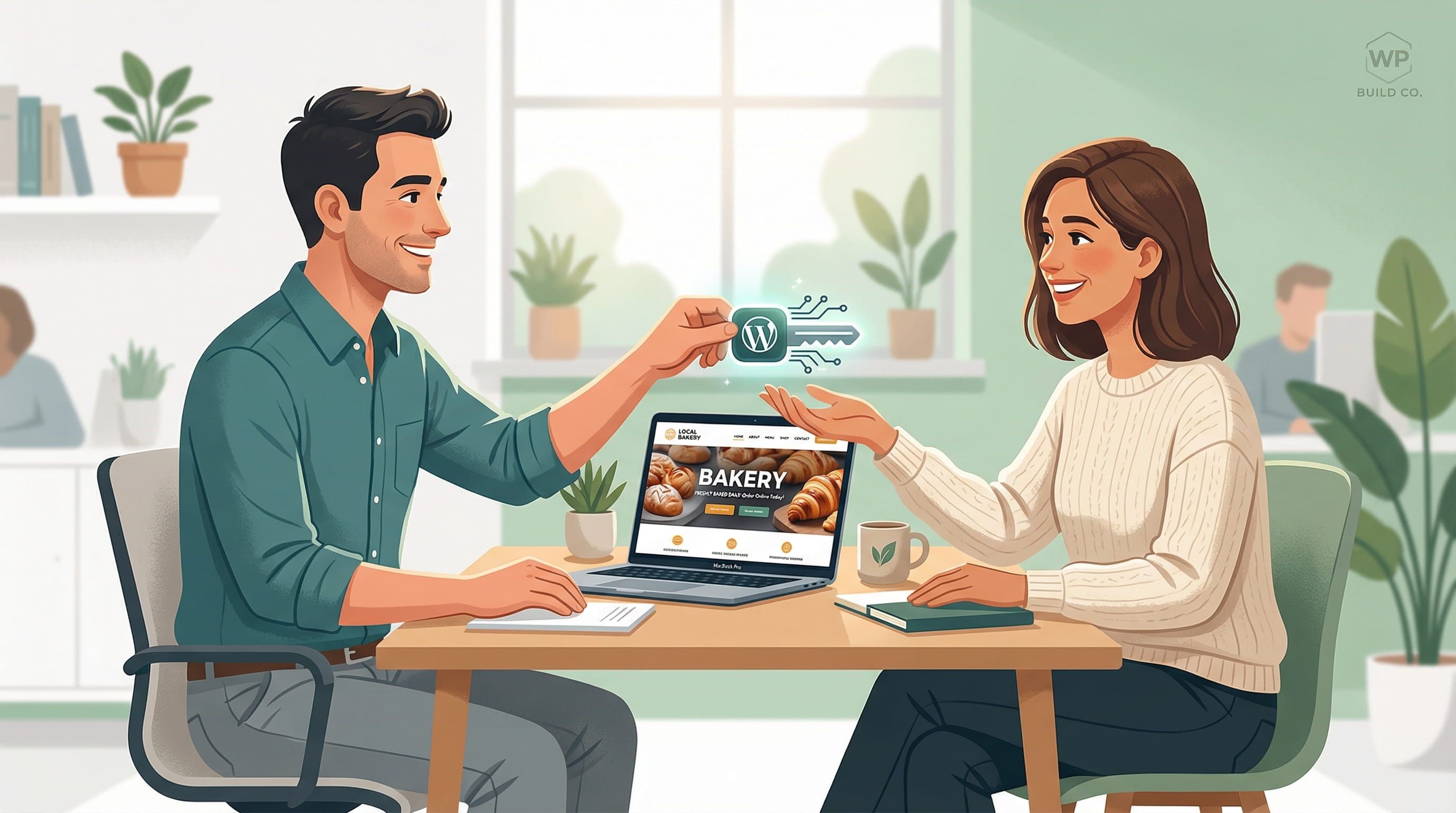 Website Access to client