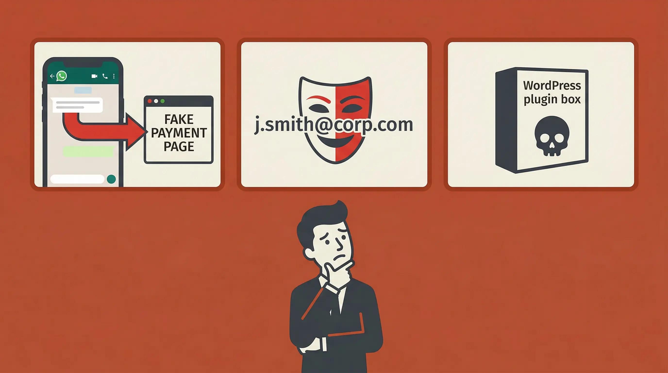 Three WordPress security threats