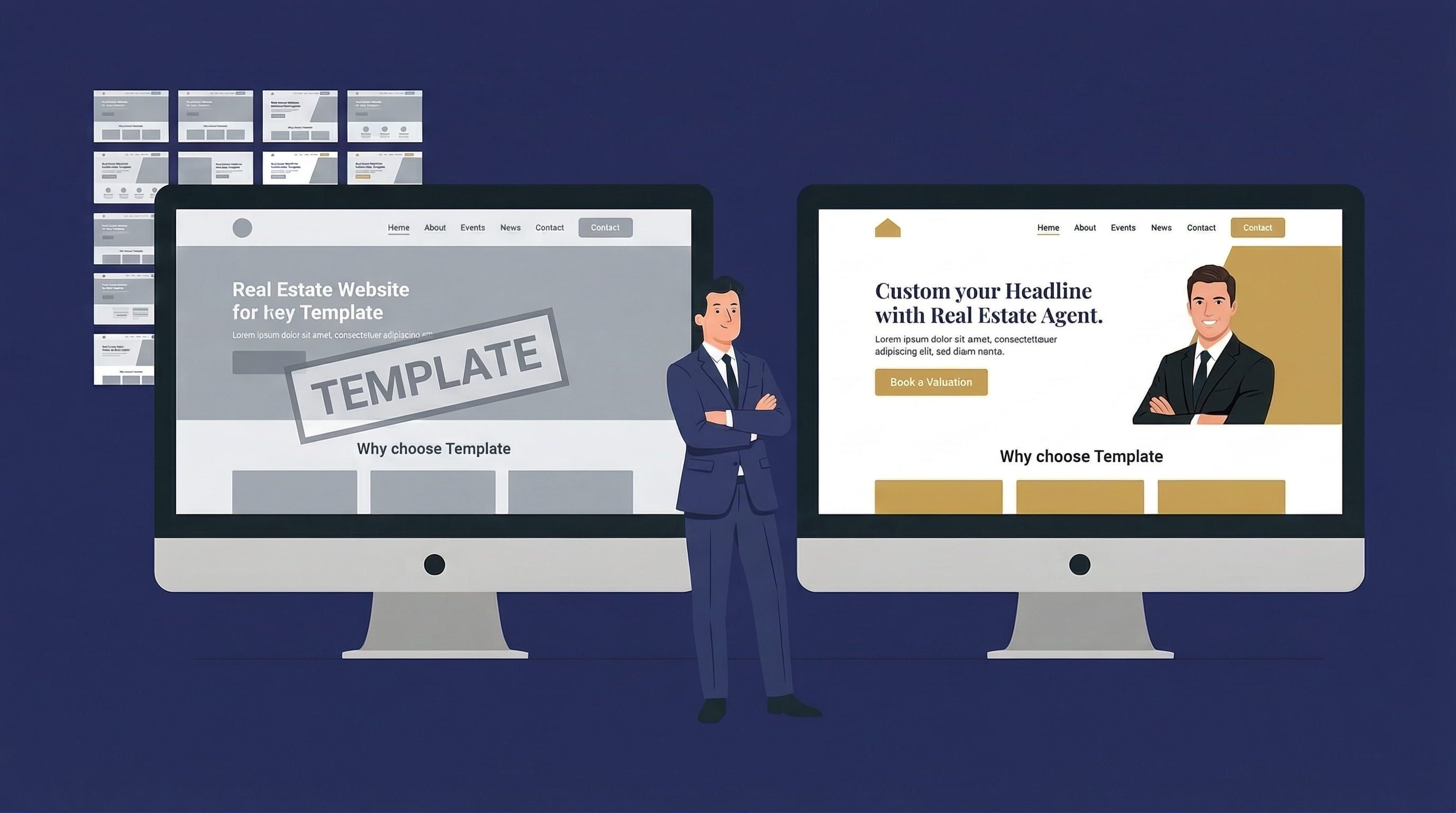 Should You Use a Template for Your Luxury Real Estate Website? The Honest Answer for Agents