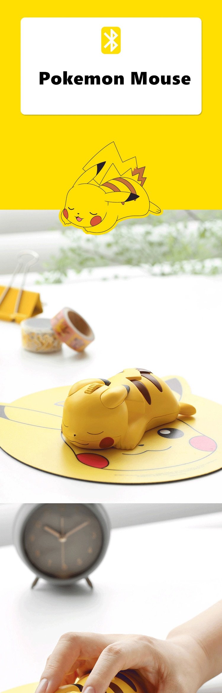 Pikachu PC Mouse Wireless