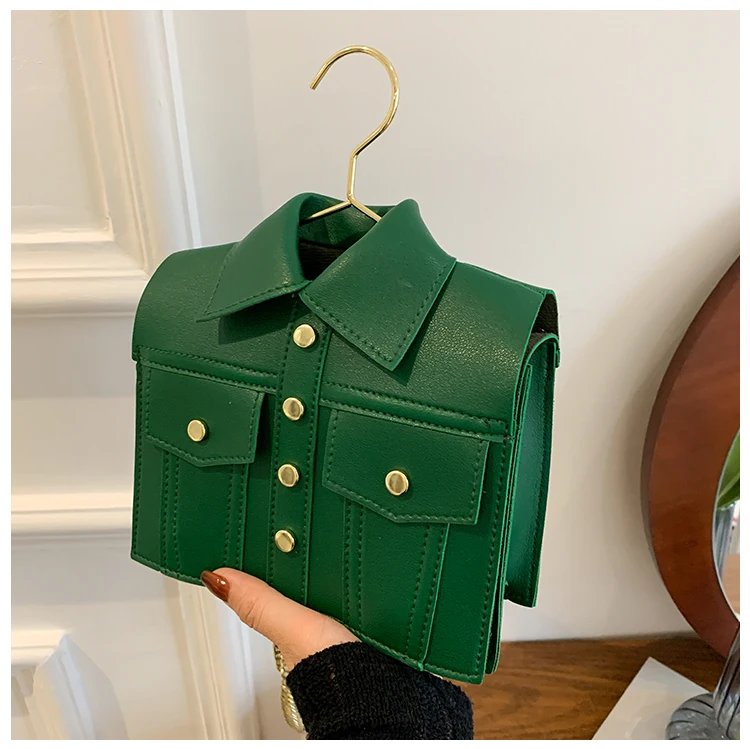 Collar Shirt Styled Bag
