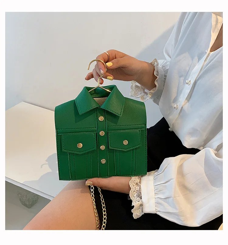 Collar Shirt Styled Bag