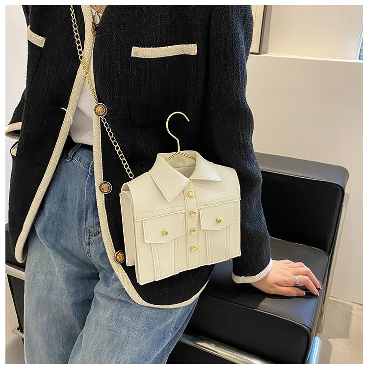 Collar Shirt Styled Bag