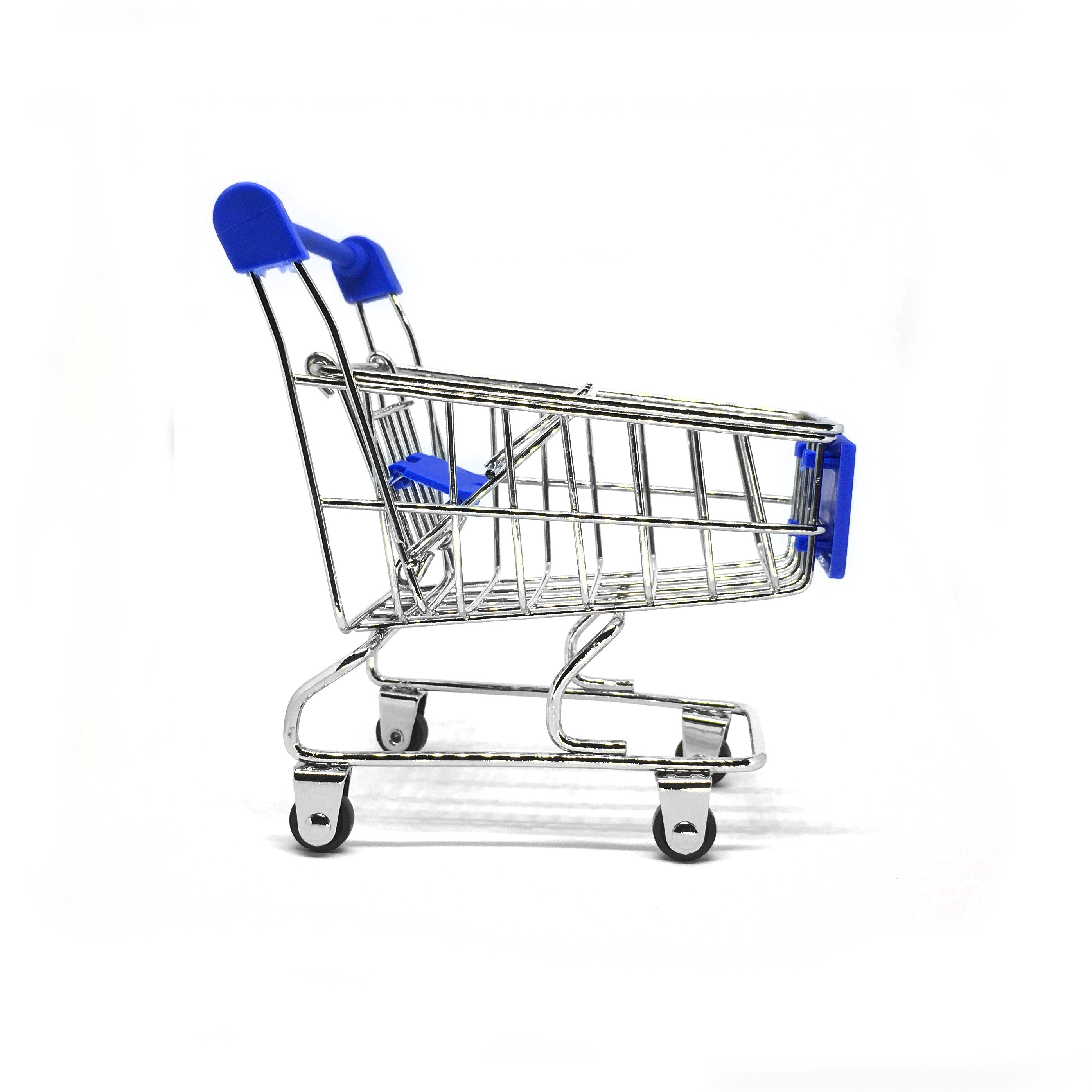 Miniature Shopping Cart - Desktop Office Tools Holder