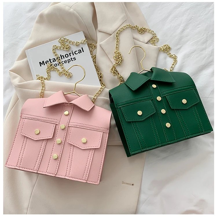 Collar Shirt Styled Bag