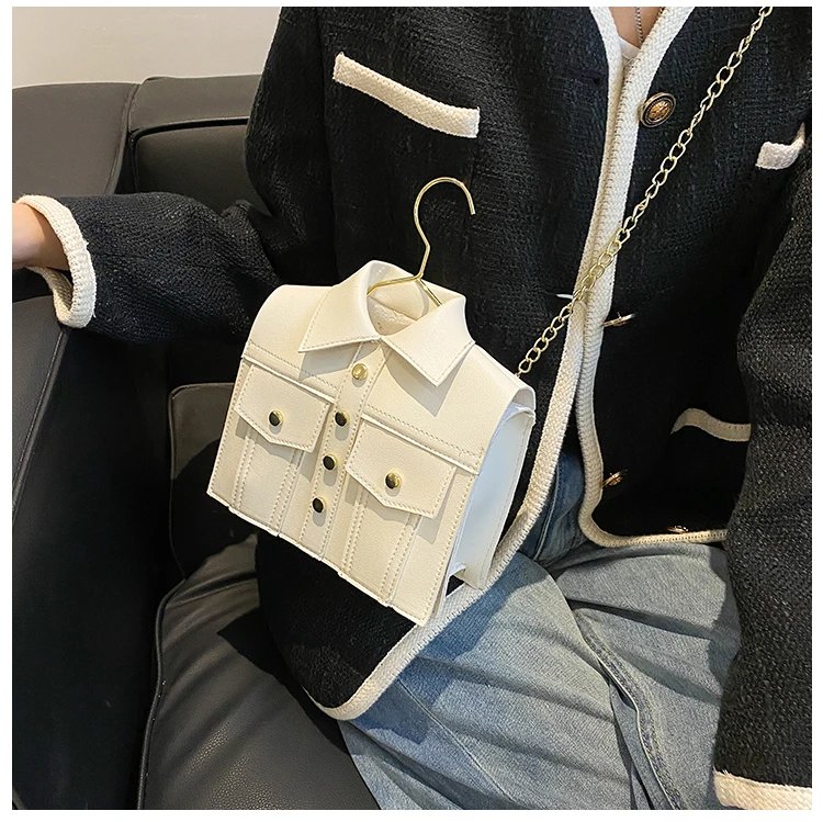 Collar Shirt Styled Bag