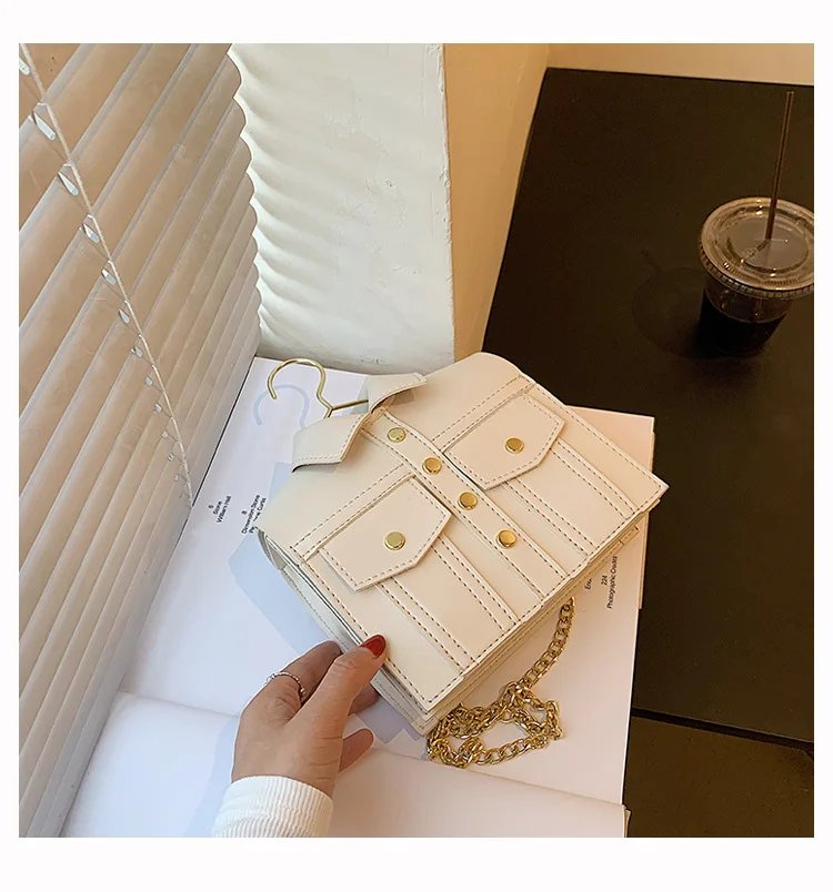 Collar Shirt Styled Bag