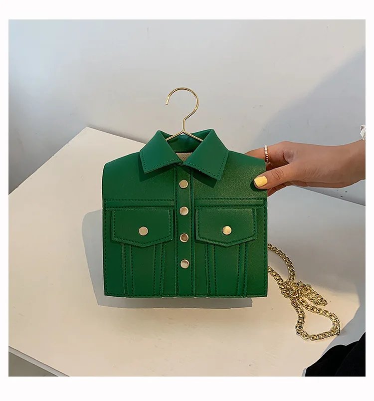 Collar Shirt Styled Bag