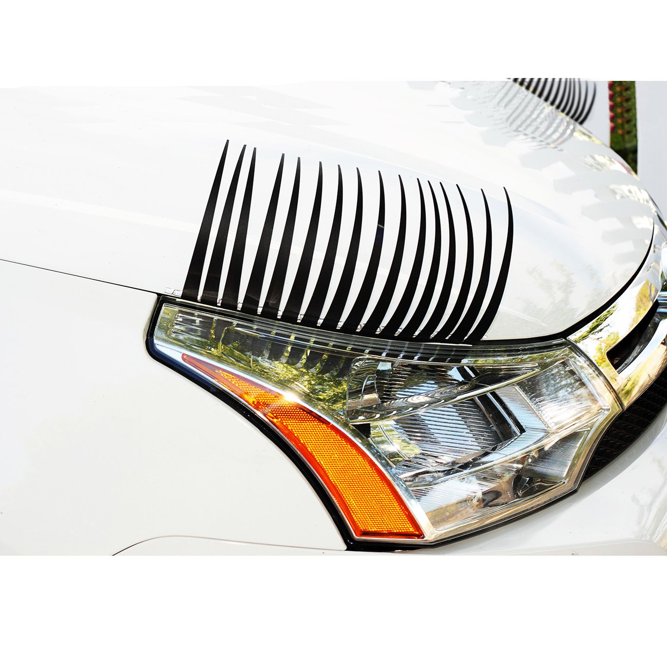 Car Headlight Eyelashes