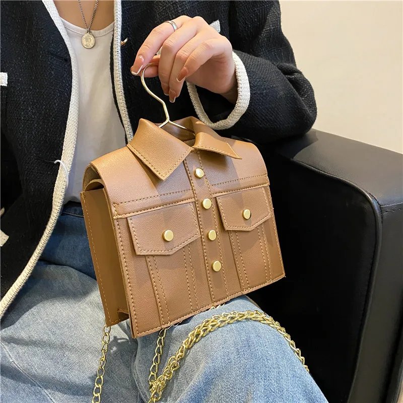 Collar Shirt Styled Bag