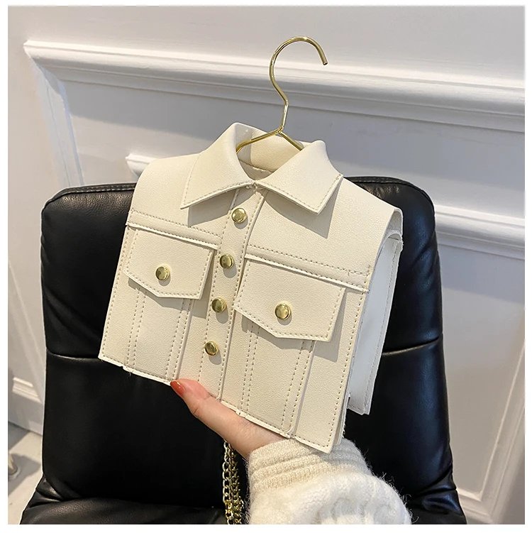 Collar Shirt Styled Bag
