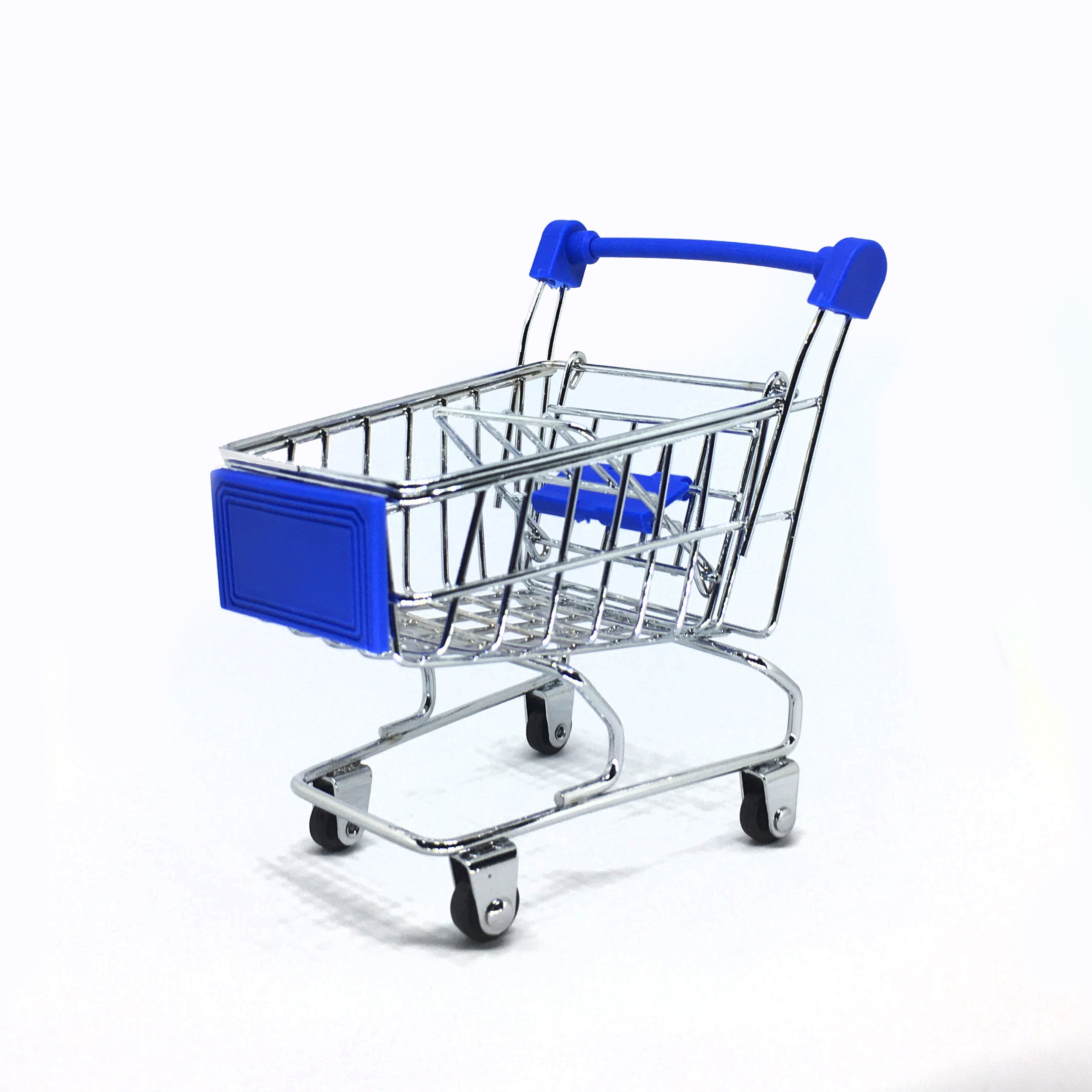 Miniature Shopping Cart - Desktop Office Tools Holder