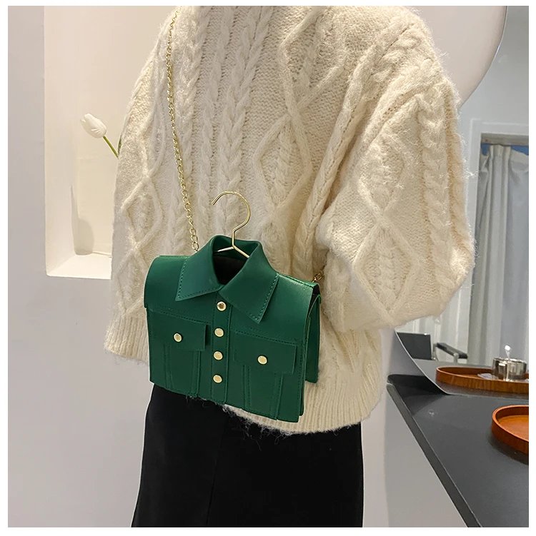 Collar Shirt Styled Bag