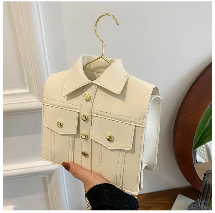 Collar Shirt Styled Bag
