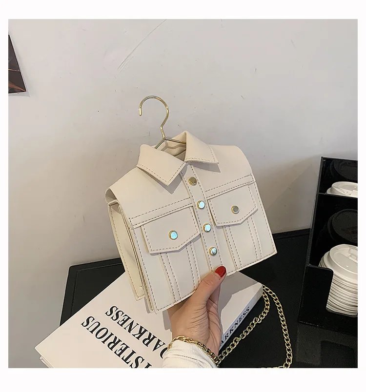 Collar Shirt Styled Bag