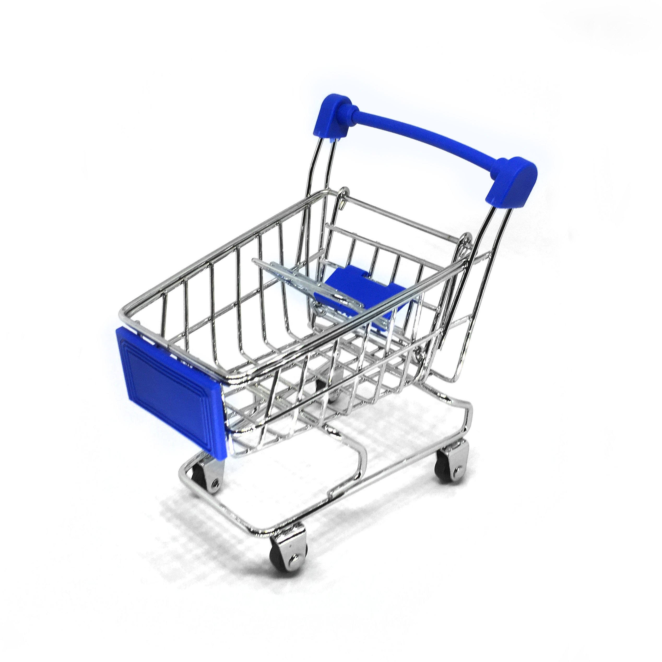 Miniature Shopping Cart - Desktop Office Tools Holder