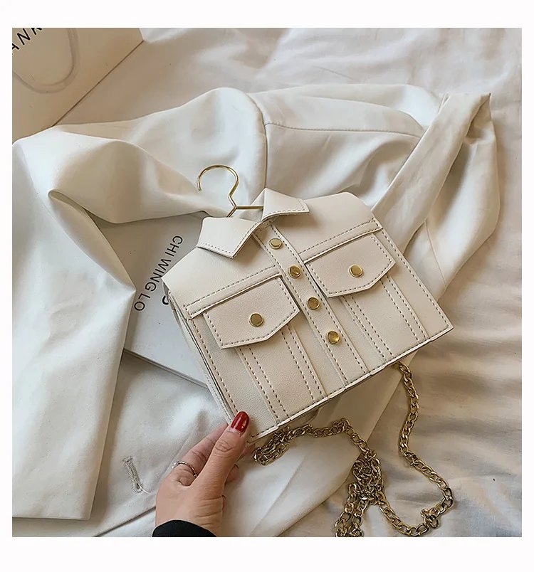Collar Shirt Styled Bag