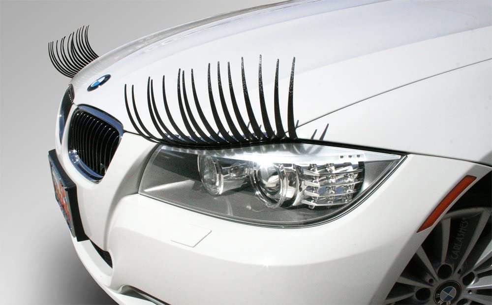 Car Headlight Eyelashes