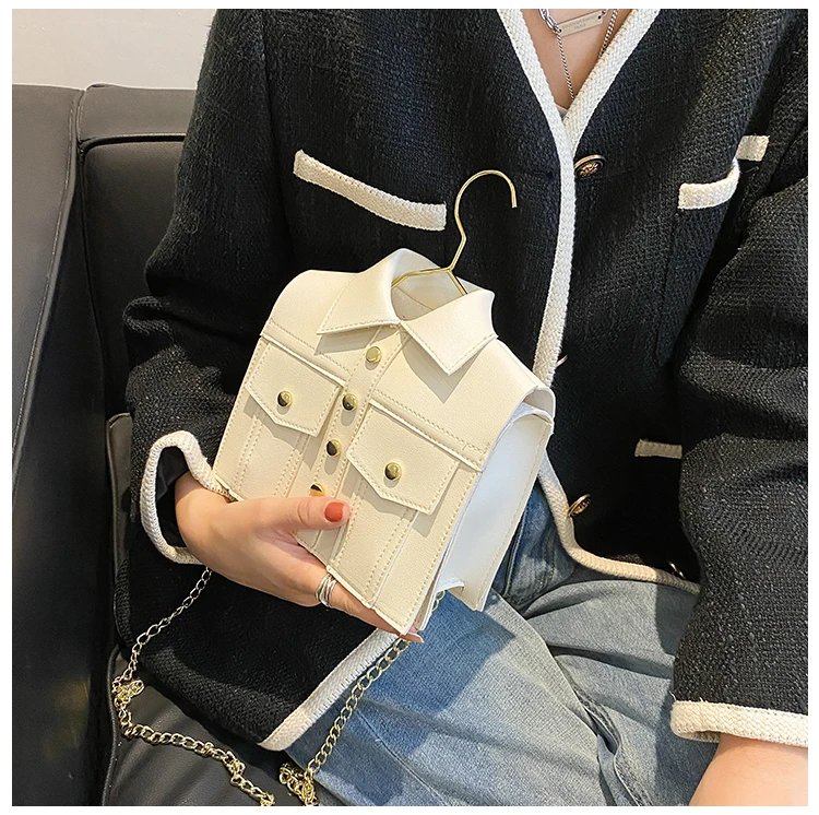 Collar Shirt Styled Bag