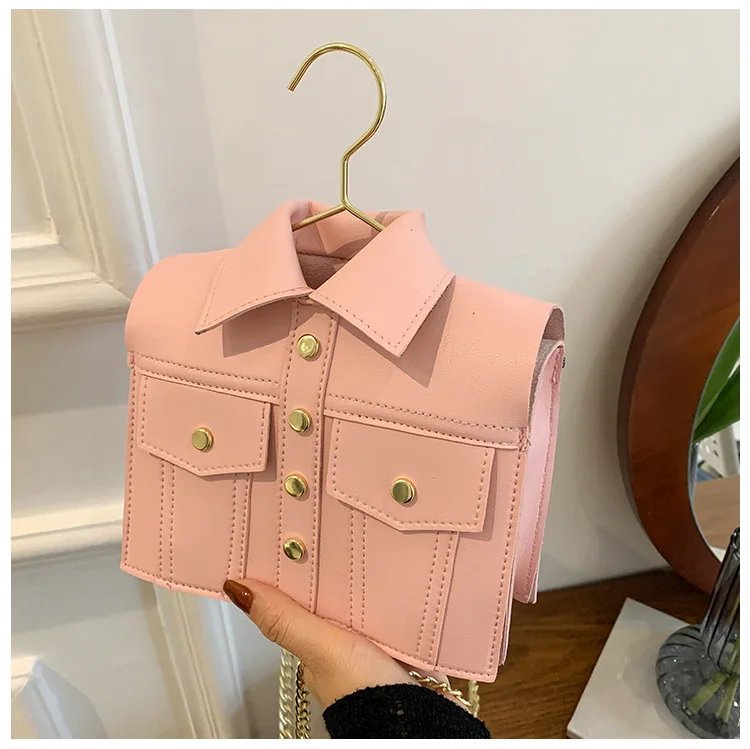 Collar Shirt Styled Bag
