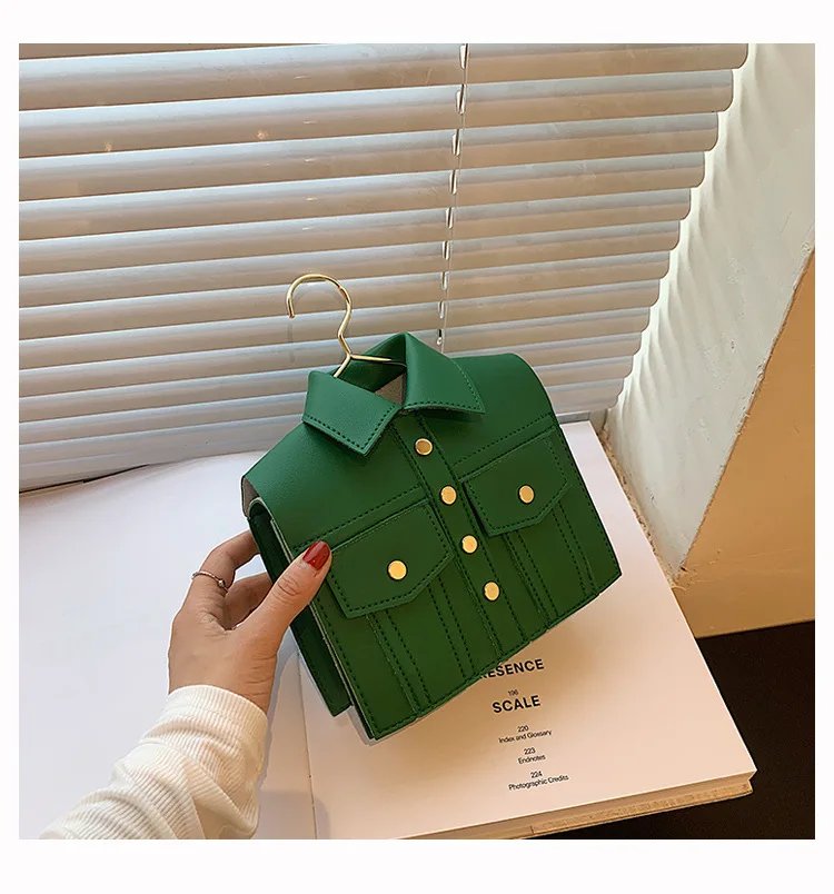 Collar Shirt Styled Bag