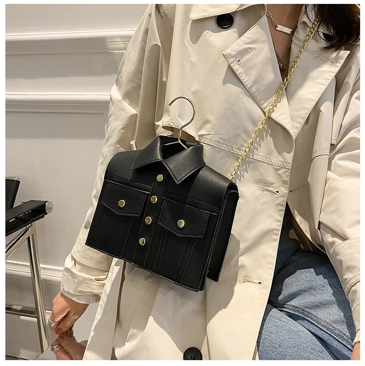 Collar Shirt Styled Bag