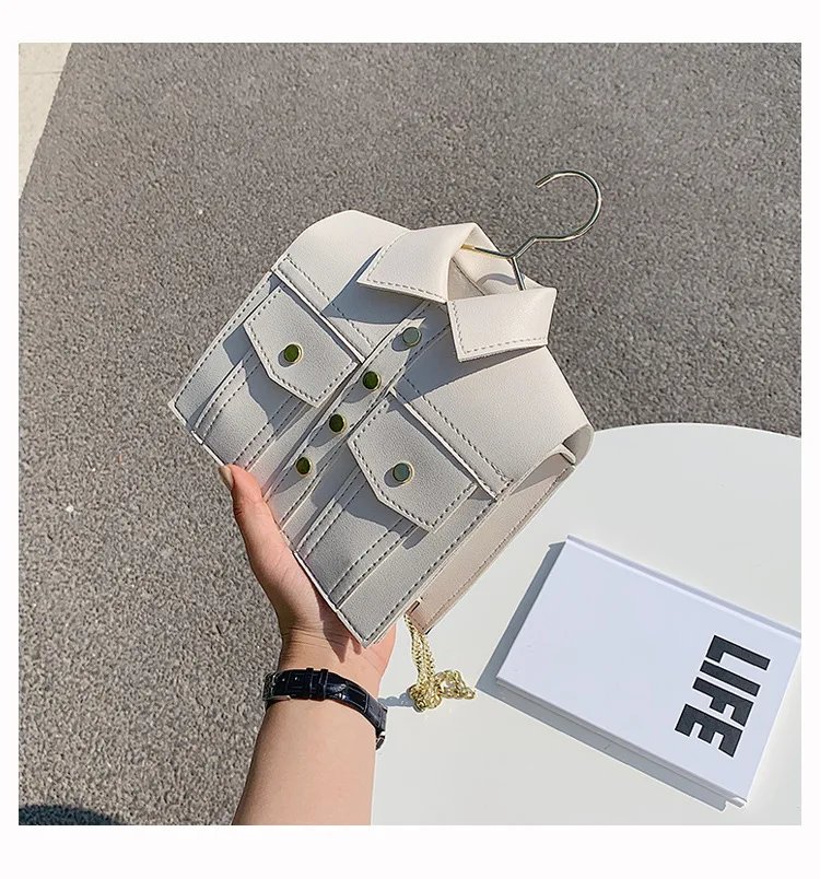 Collar Shirt Styled Bag