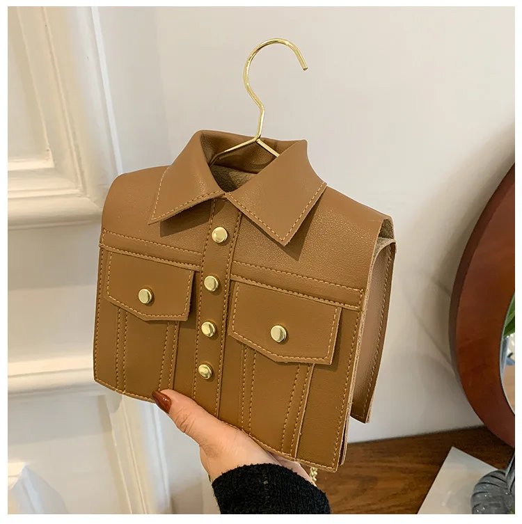 Collar Shirt Styled Bag