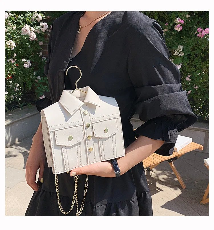 Collar Shirt Styled Bag